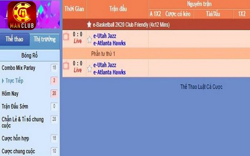 Nhiều loại kèo bóng rổ để bạn tham gia cá cược 